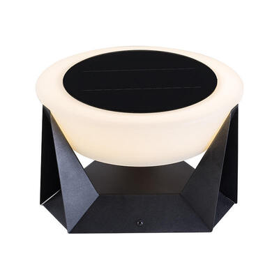 Modern IP65 Solar Garden Light With Three Colors In One For Villa Wall Fence Gate Cap & Patio Decor