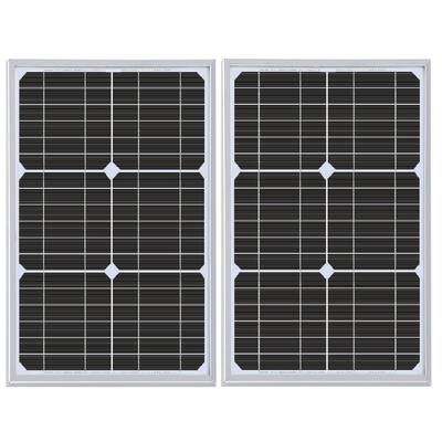 50W PV-Glass Solar Panel For Farms & Gardens