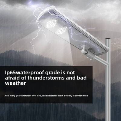 Eco Friendly Solar Powered Street Lights Designed for Easy Installation and Maintenance in Various Outdoor Environments