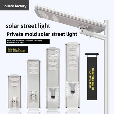 Eco Friendly Solar Powered Street Lights Designed for Easy Installation and Maintenance in Various Outdoor Environments