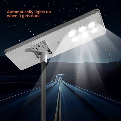 Durable Solar Street Lights Featuring IP65 Rated Water Resistant and Dustproof Construction with High Brightness LED for Outdoor