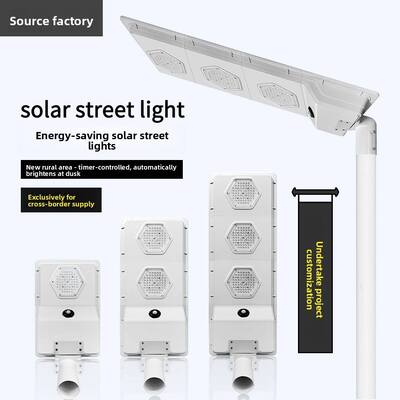 Solar Street Lights Providing Manual Control and Solar Powered Lighting with Integrated Fixtures for Outdoor Applications