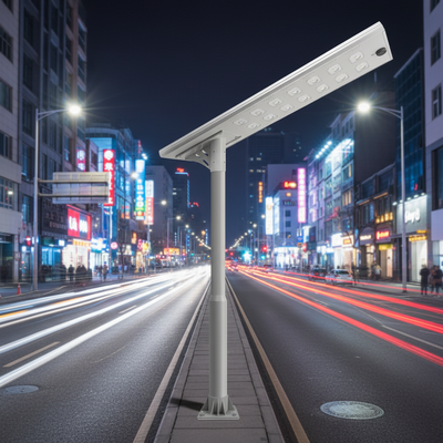 Integrated IP65 Solar LED Street Light Inductive Control 150 Lumens for Rural Development Outdoor Waterproof Highway Lighting