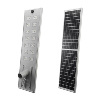 Integrated IP65 Solar LED Street Light Inductive Control 150 Lumens for Rural Development Outdoor Waterproof Highway Lighting