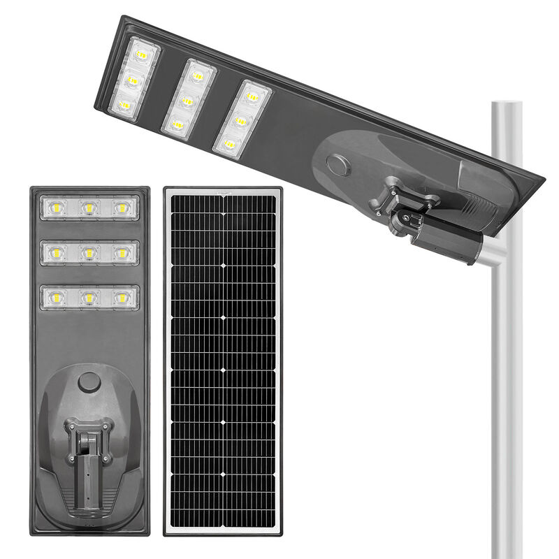 Solar Street Lights Designed for Outdoor Solar Powered Ultra Bright LED IP65 Waterproof Dustproof with Manual Control and Certified