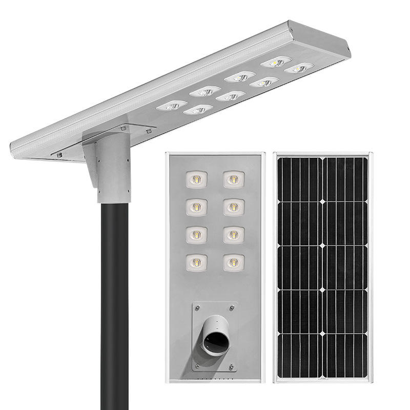 Solar Street Lights Providing Ultra Bright High Power LED Lighting and Easy Manual Control for Various Illumination Needs